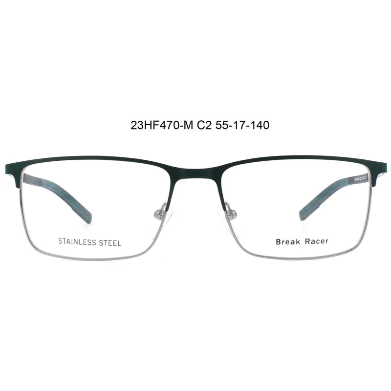 لماذا يجب عليك اختيار إطار معدني مع أطراف مطاطية ثنائية اللون لنظارتك؟